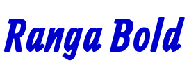 Ranga Bold шрифт